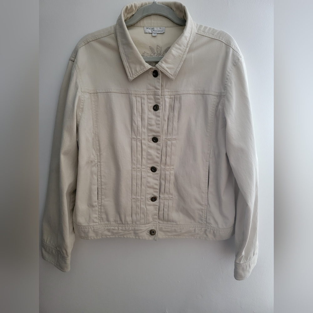 Marc Allan Embroidered Jacket Sz 14